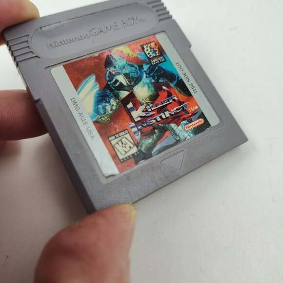Killer Instinct (Nintendo Game Boy, 1995) Game Cartridge Tested & Working - Picture 4 of 4